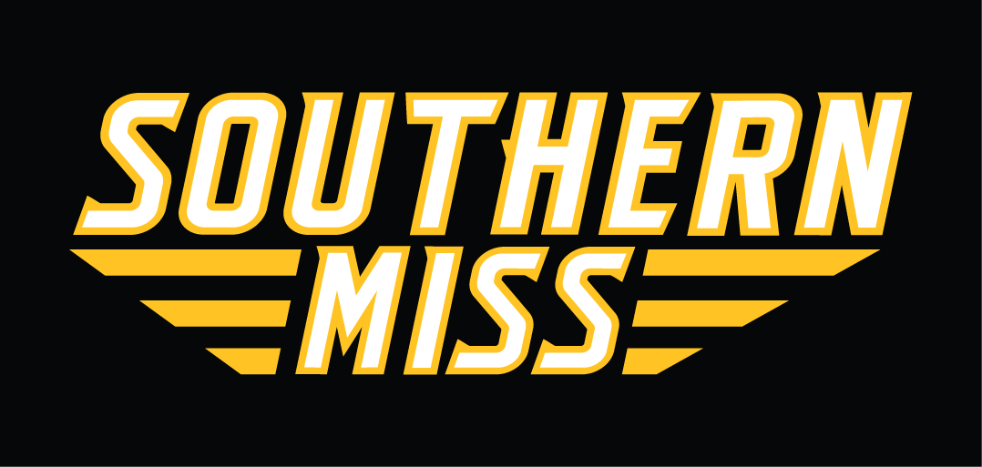 Southern Miss Golden Eagles 2003-Pres Wordmark Logo vinyl decal